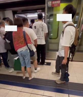 調景嶺站大媽VS後生仔起爭執　疑因有人打尖