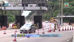 [現場]獅隧設交通標誌提示已實施「易通行」 極少量駕駛者駛經時有稍遲疑