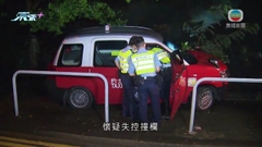 黃大仙有的士疑失控剷上行人路撞向山坡 的士司機送院不治