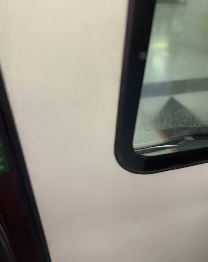 港鐵列車車門變「魚缸」　玻璃夾層內有水　網民：海洋列車登場