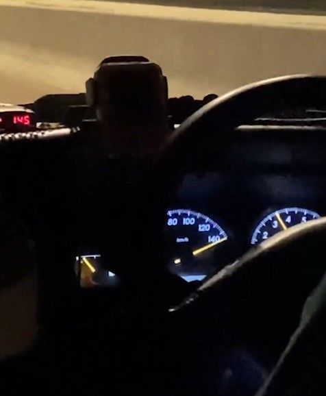 的士北大嶼山公路超速行150公里