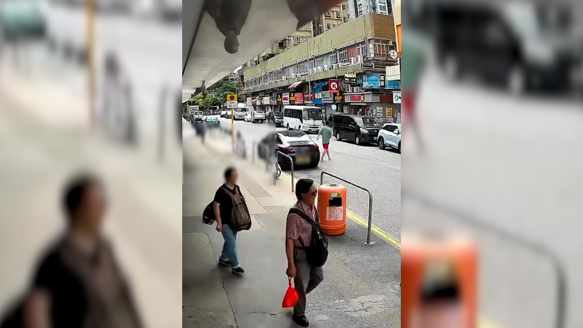 天眼直擊｜元朗Benz司機離開車廂無鎖好　賊仔尾隨「3秒開車門」偷嘢 （Threads＠saltygor）