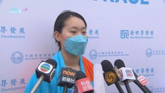 黃靖琳奪得渡海泳競賽組女子組桂冠 稱游泳期間伴有少許波折