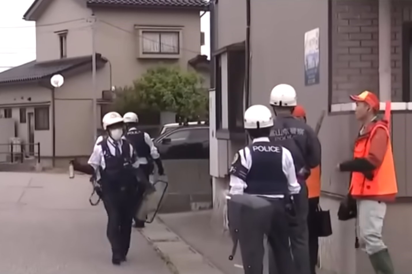 當局加強警戒措施。（YouTube影片截圖／@ntv_news） 