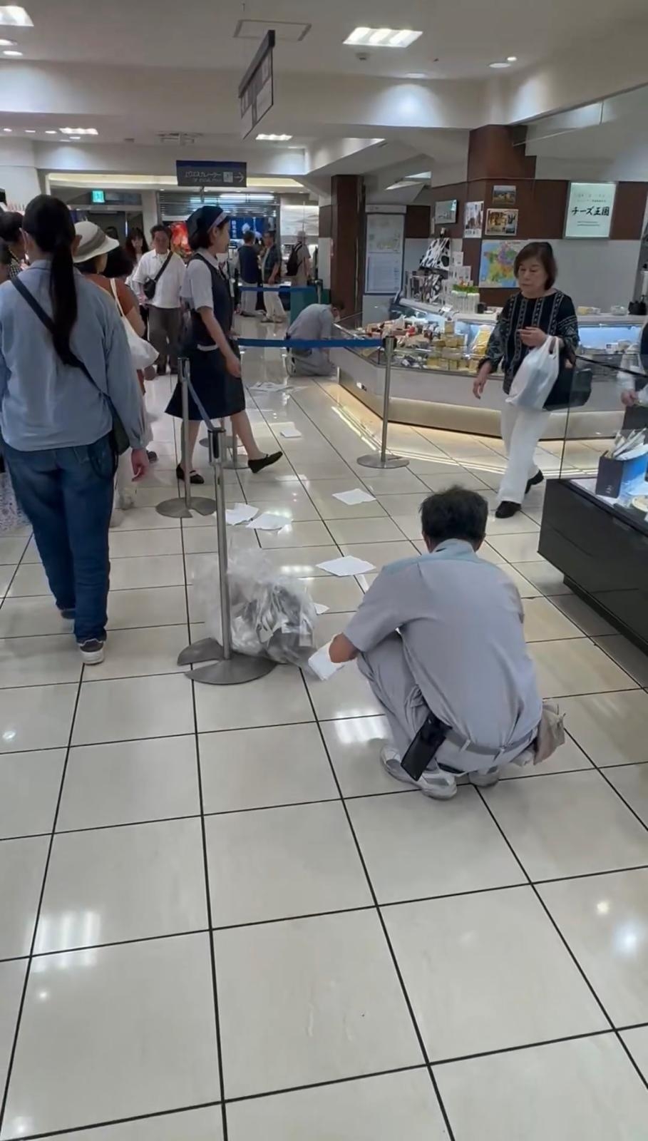 Yodobashi池袋店開幕不久後，發生公眾地方出現糞便事件。（網上圖片）