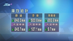 美國原油存量持續上升 續處前年6月以來最高水平