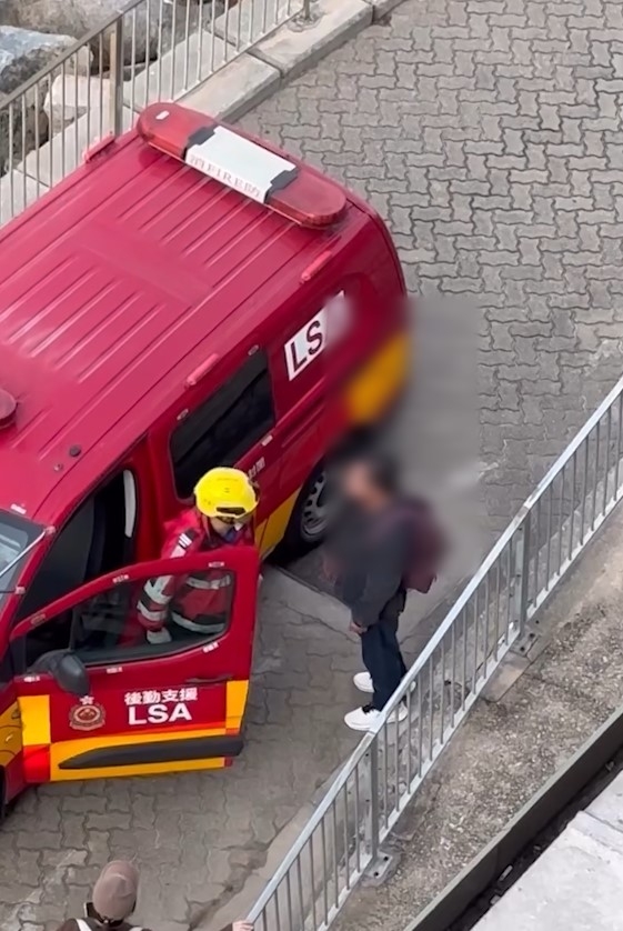 東張西望報料｜長洲消防車出勤被人阻出入　疑因不滿消防車警號聲浪過高