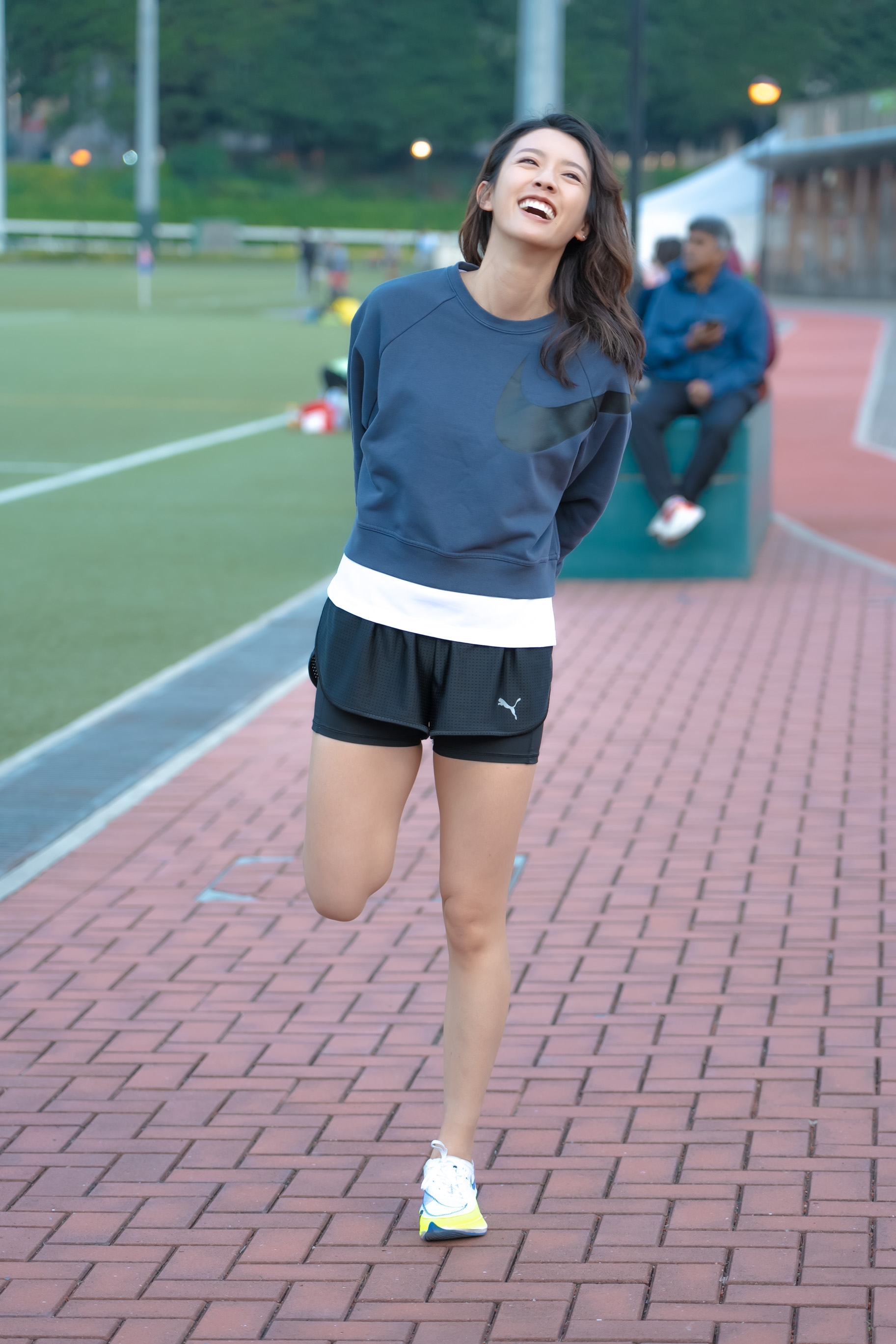 「發掘真我‧勇於挑戰」正正反映著思貝想藉跑步鍛鍊堅毅及提升自己的心聲。