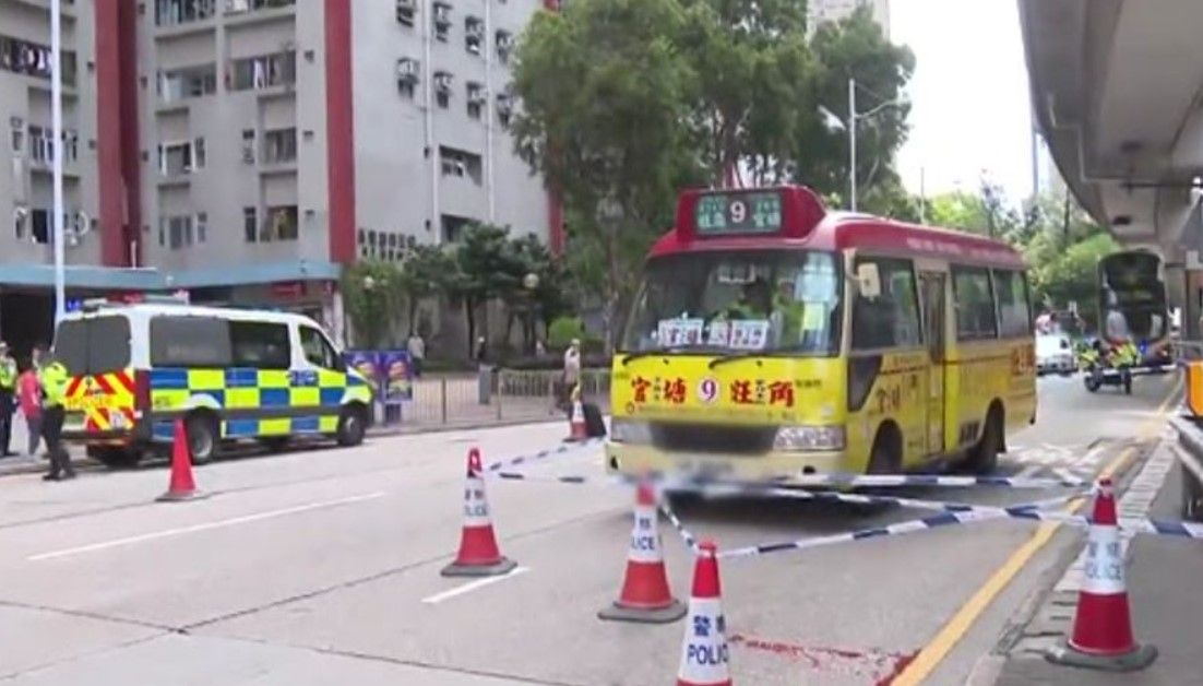牛頭角發生嚴重車禍。