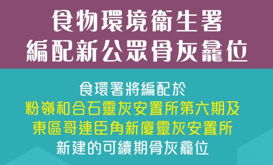 骨灰龕位申請2025｜逾16000龕位開放申請