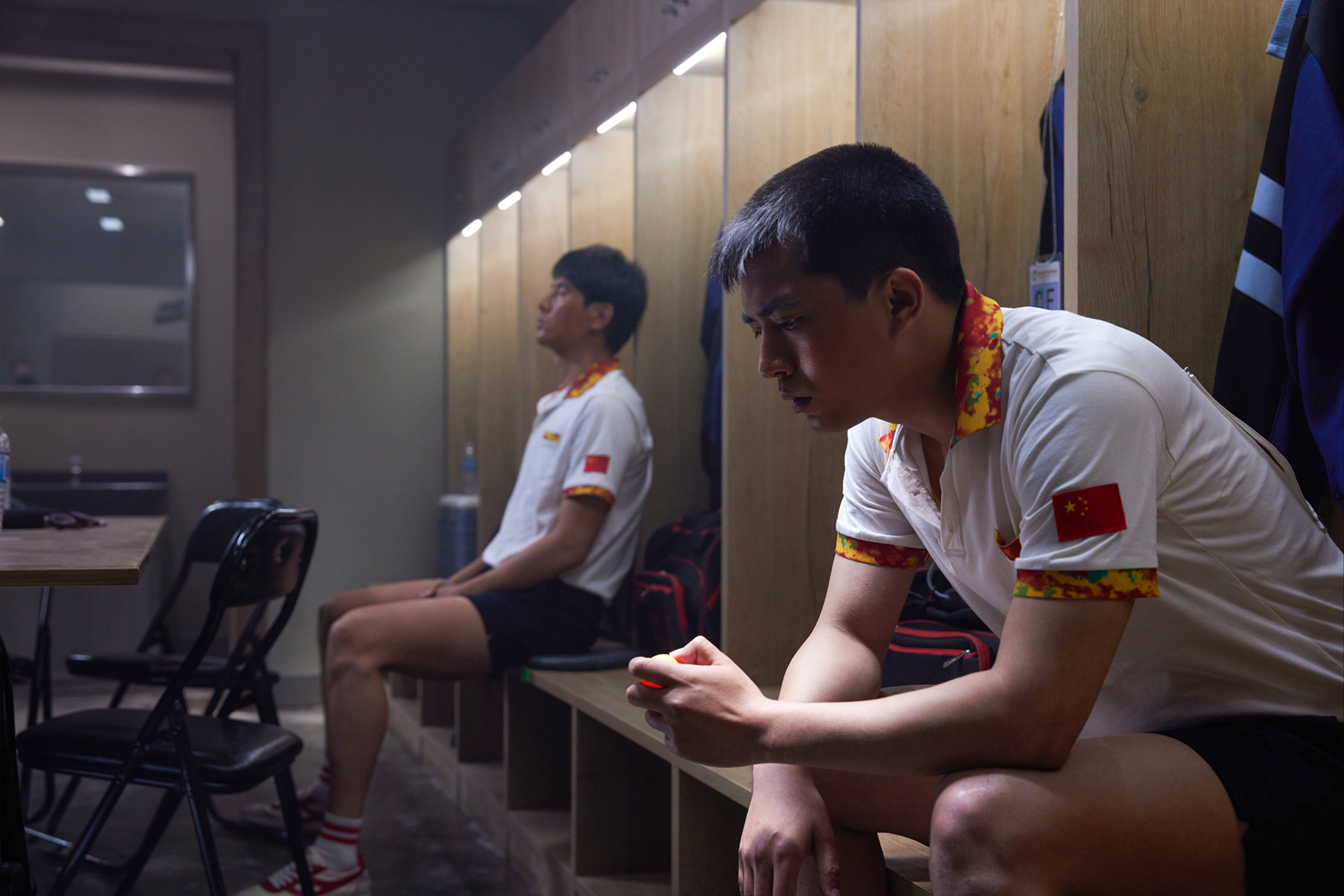 左起：蔡宜達飾演龔楓（原型：丁松）及段博文飾演黃昭（原型：王濤）