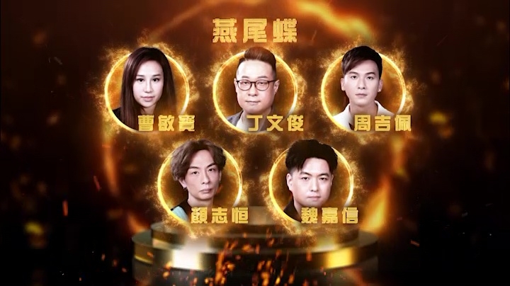 《燕尾蝶》丁文俊（隊長）、曹敏寶、顏志恒、魏嘉信、周吉佩