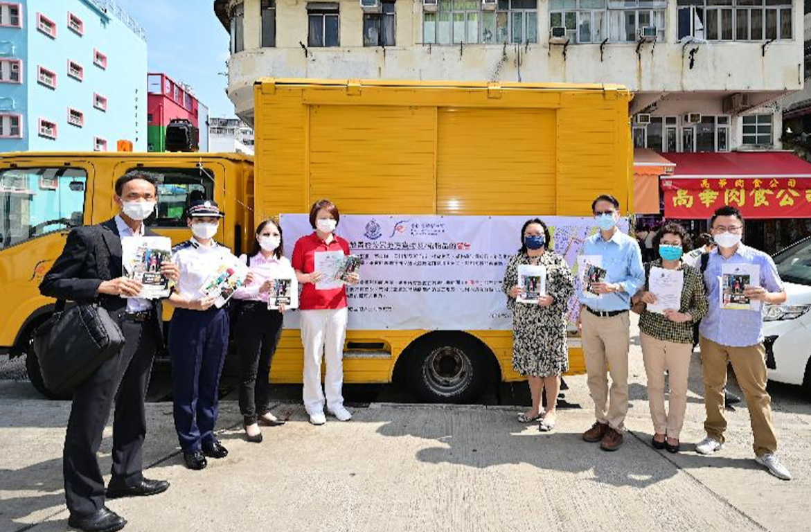 同類型貨車，過去曾在食環署參與的活動出現