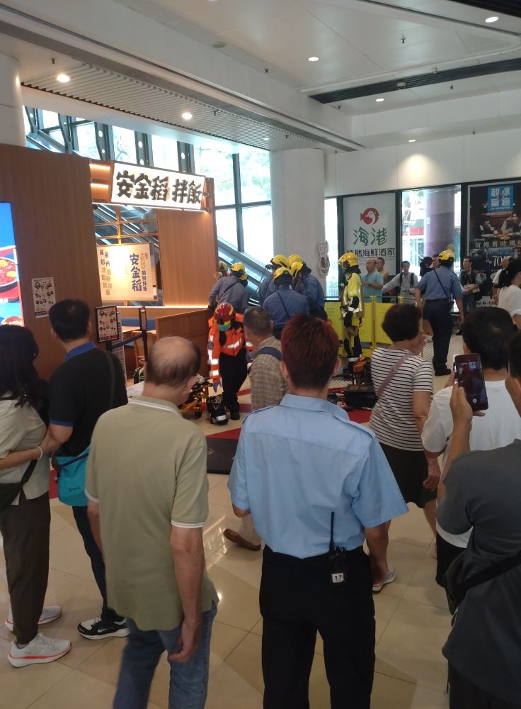 屯門七旬翁為「執菜」慘被卡扶手電梯側　網民：好奇點樣夾入去