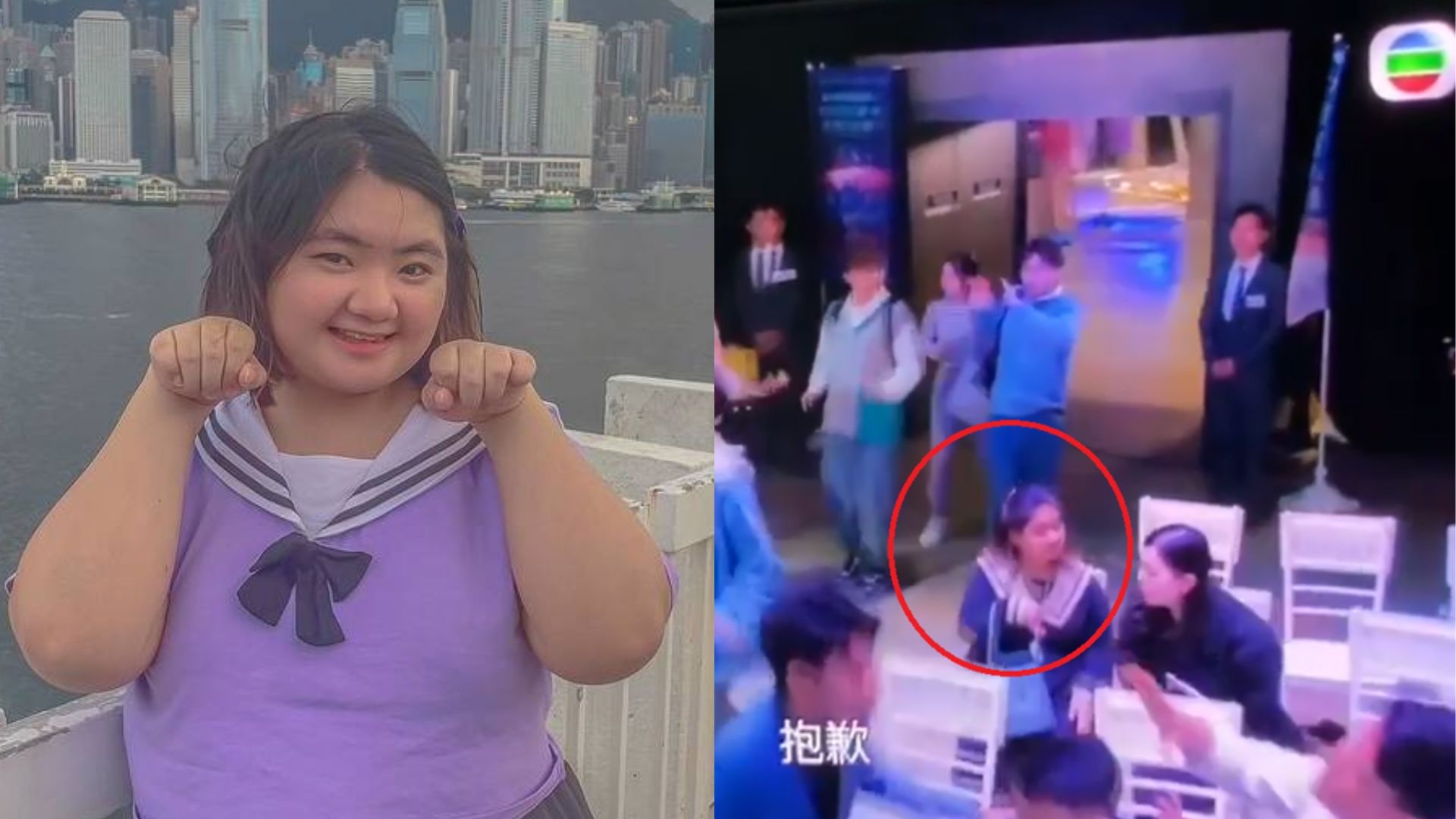 何嘉珍曾客串演出，好有表演慾