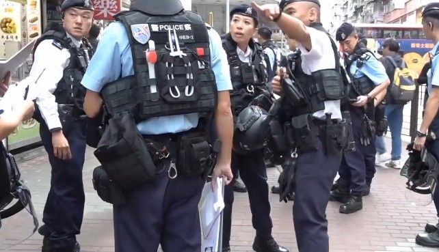 火炭斬人｜警方旺角進行「大搜捕」