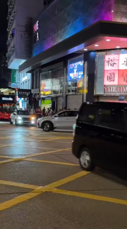 佐敦私家車逆線行更公然違法倒車全被拍