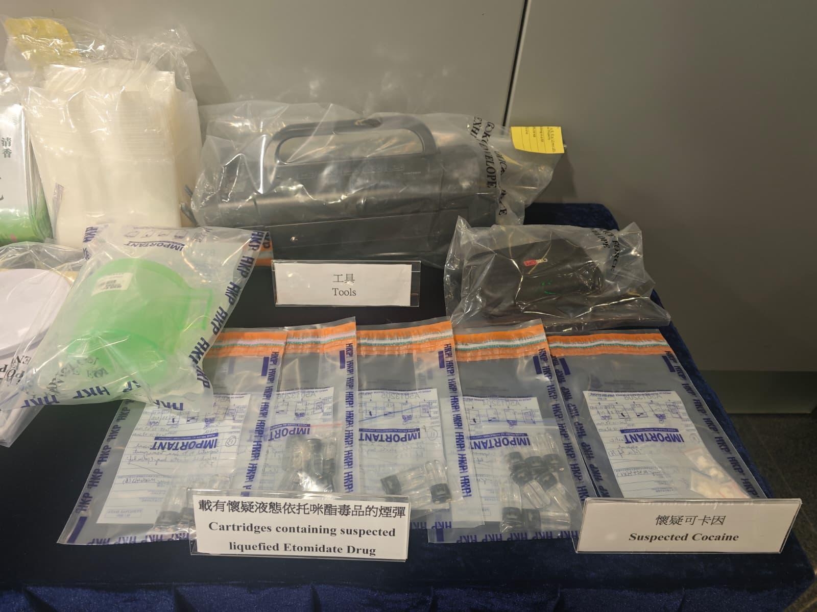 紅磡劏房變毒品倉　警檢逾1,900萬元毒品　22歲無業男被捕