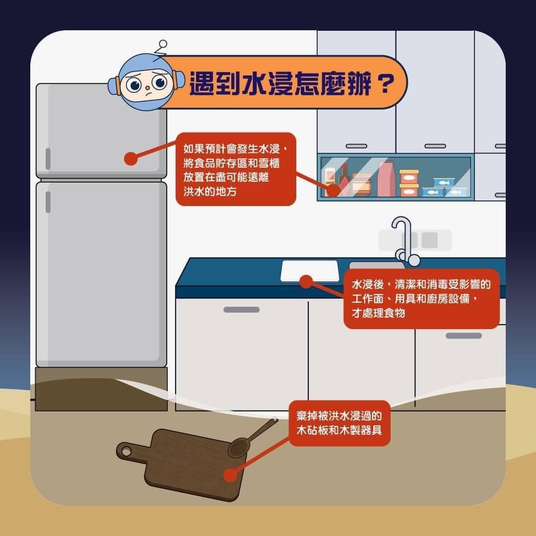 水浸前後食物點處理？