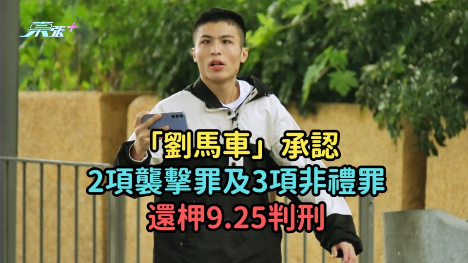 「劉馬車」承認2項襲擊罪及3項非禮罪  還柙9.25判刑