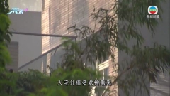 林青霞飛鵝山獨立屋三級火無人受傷 大火救熄後消防車續留現場戒備