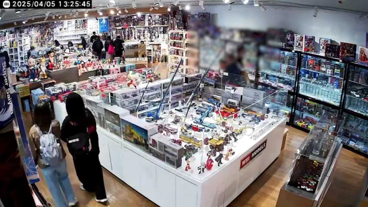 銅鑼灣男子疑攜小童偷千元模型車