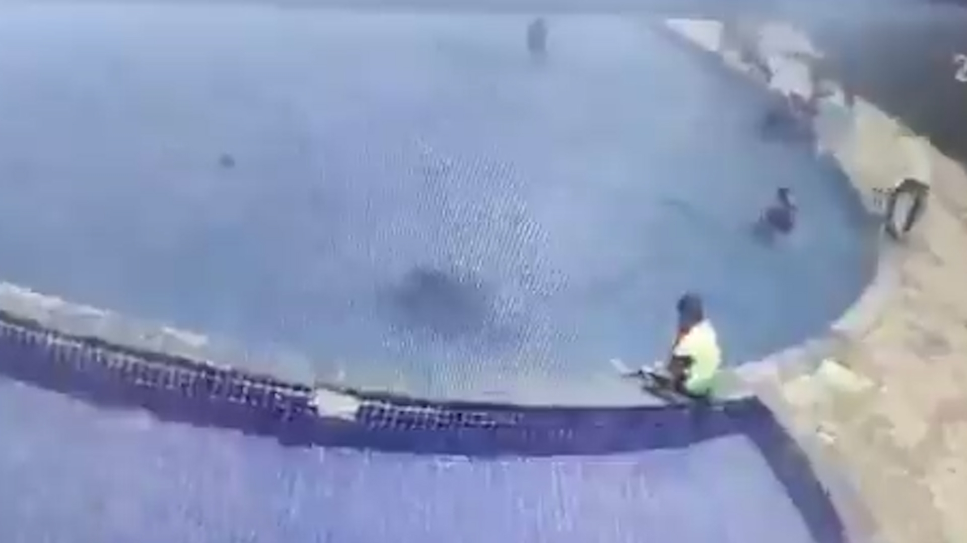 印度度假村泳池遇溺悲劇　33歲男子暈倒墮水亡　8歲兒子池邊呼救無人理 （X影片）