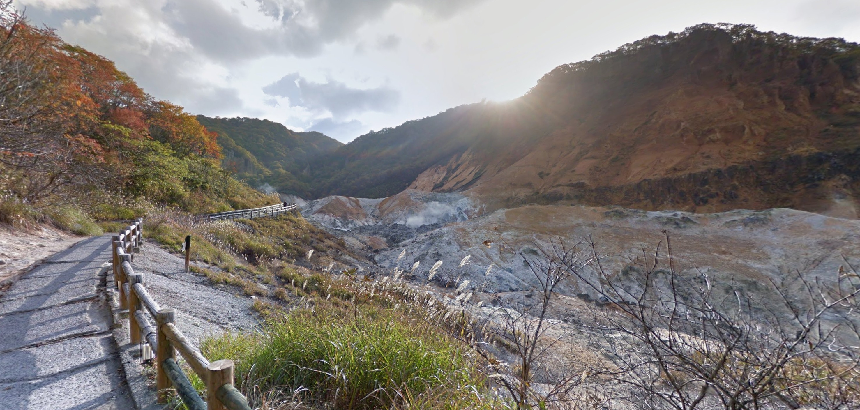 登別地獄谷(Google地圖)