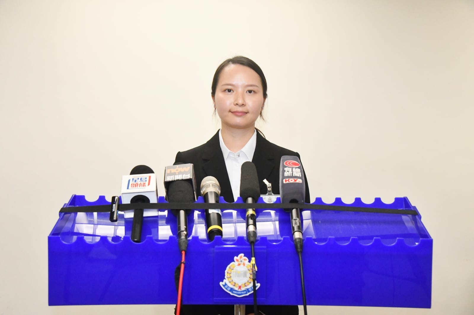 警方大埔警區重案組第二隊高級督察黎懿穎