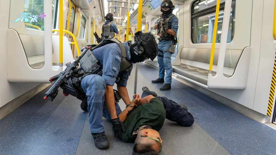 警跨部門反恐演習動員500人 模擬快速疏散及制伏嫌疑人