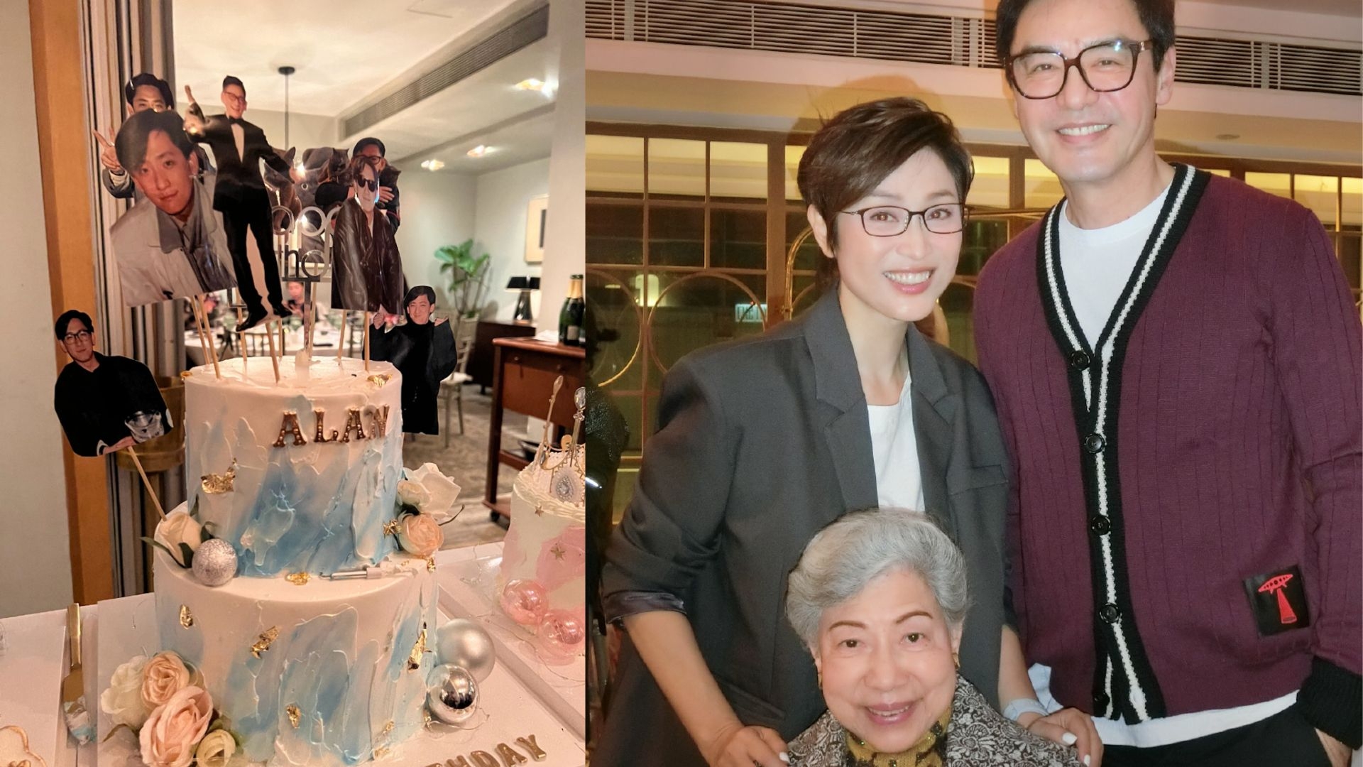 疫情後再見面，眾人過咗開心嘅一晚