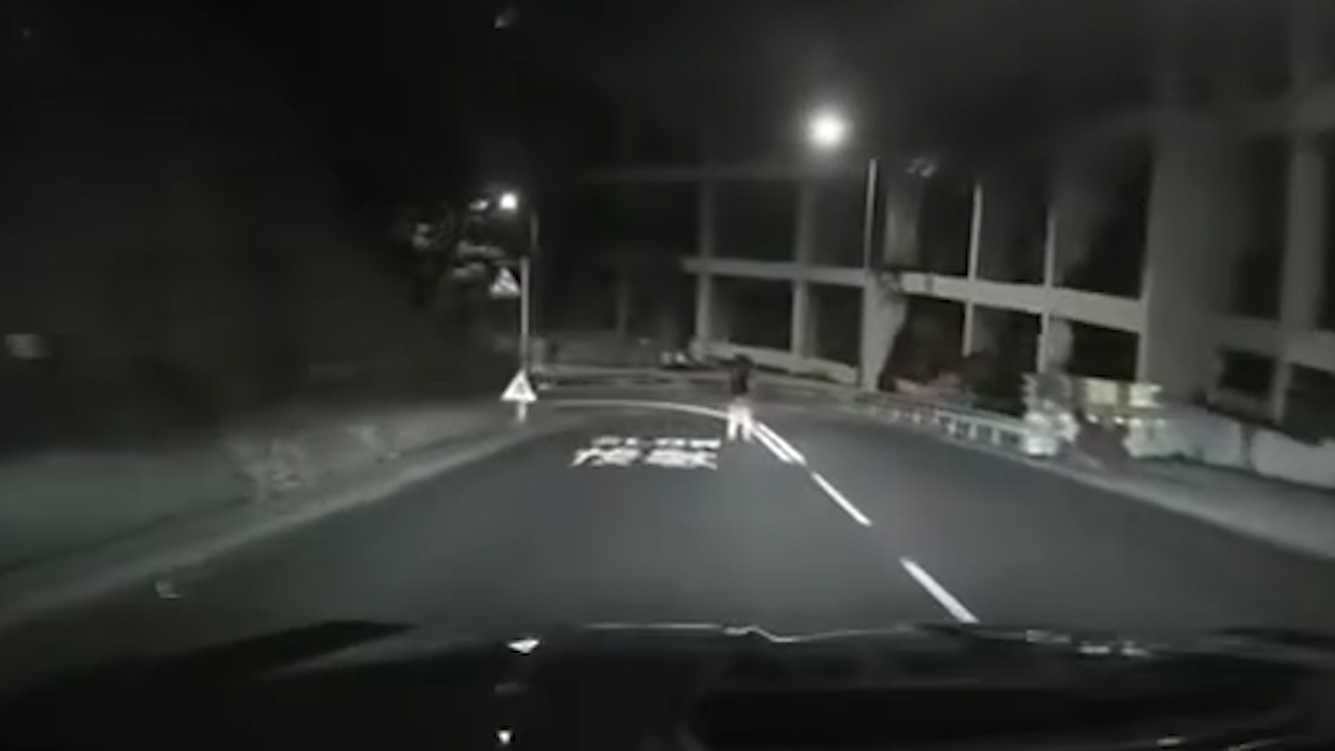 車Cam直擊｜北角路中心突現「長髮女子」　片主嚇窒：太空油定鬼