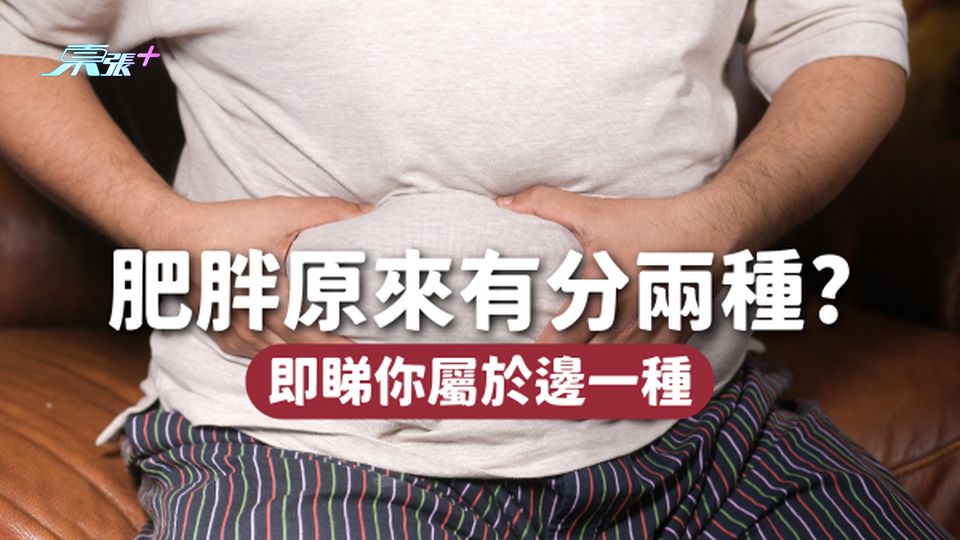 肥胖原來有分兩種，減肥難度各不同！你又屬於邊一種？