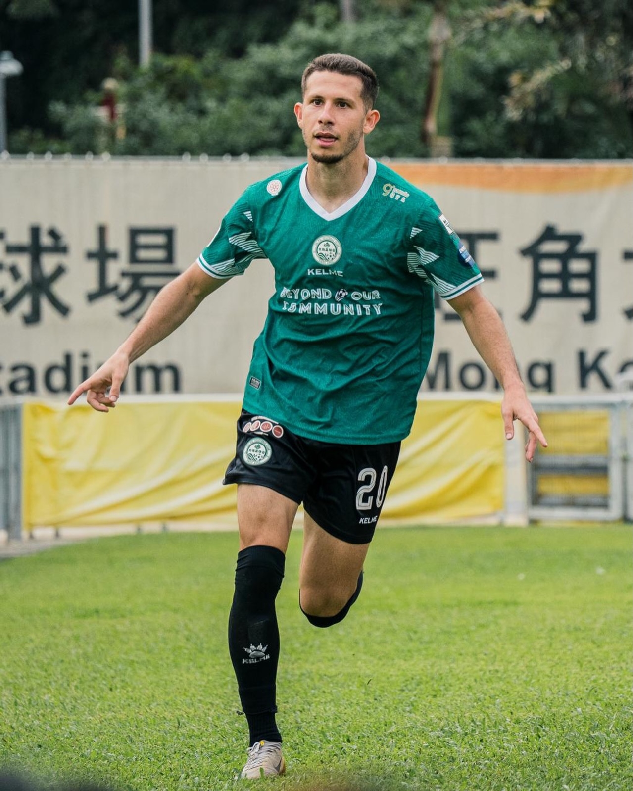 帕特華維迪為大埔打開紀錄。（Facebook圖片／大埔足球會 TAIPO FC）
