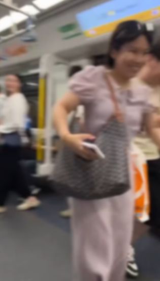 東鐵線內地客衝門爭位片網上瘋傳