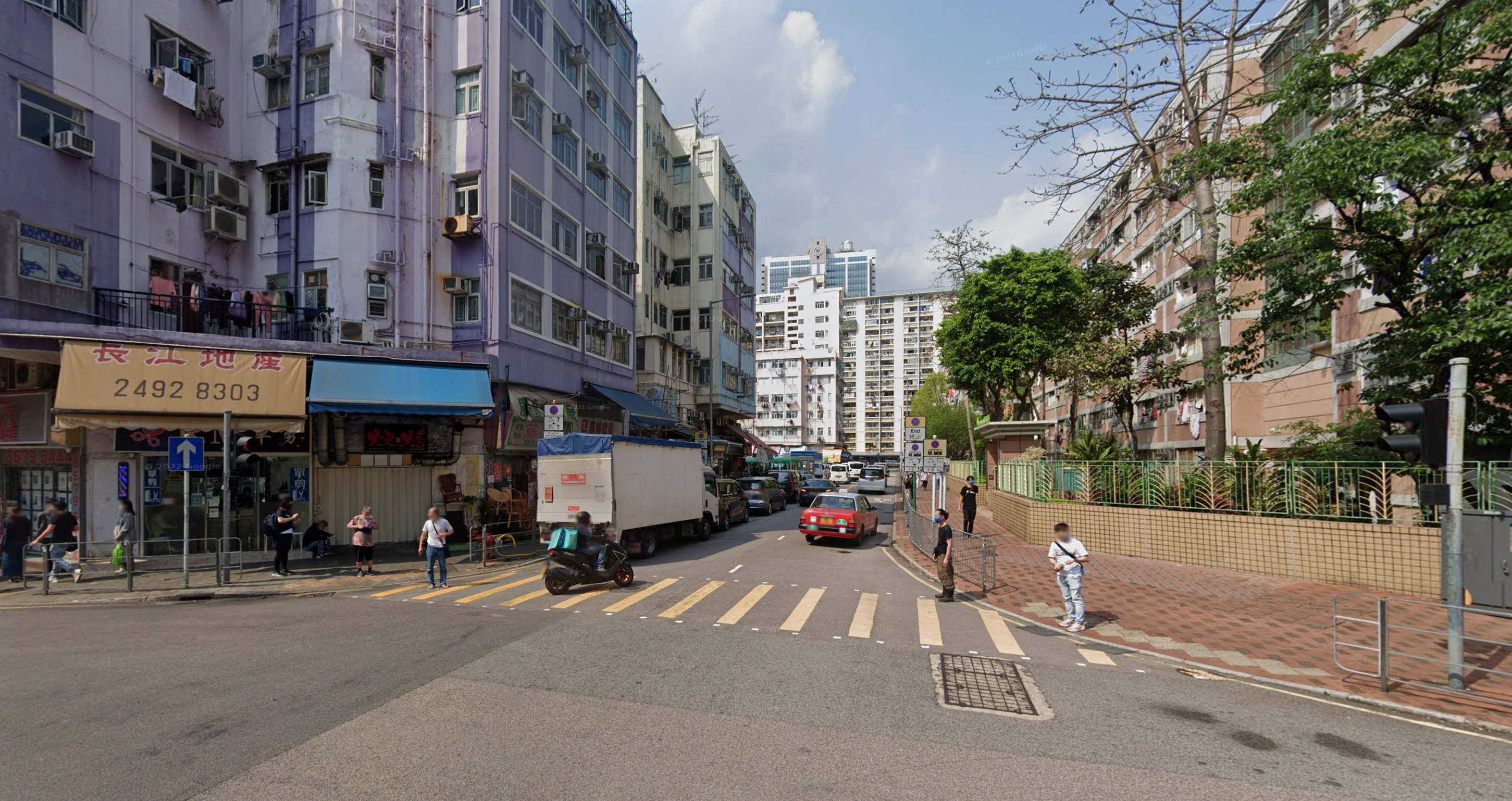 荃灣沙咀道與曹公街交界(Google地圖)