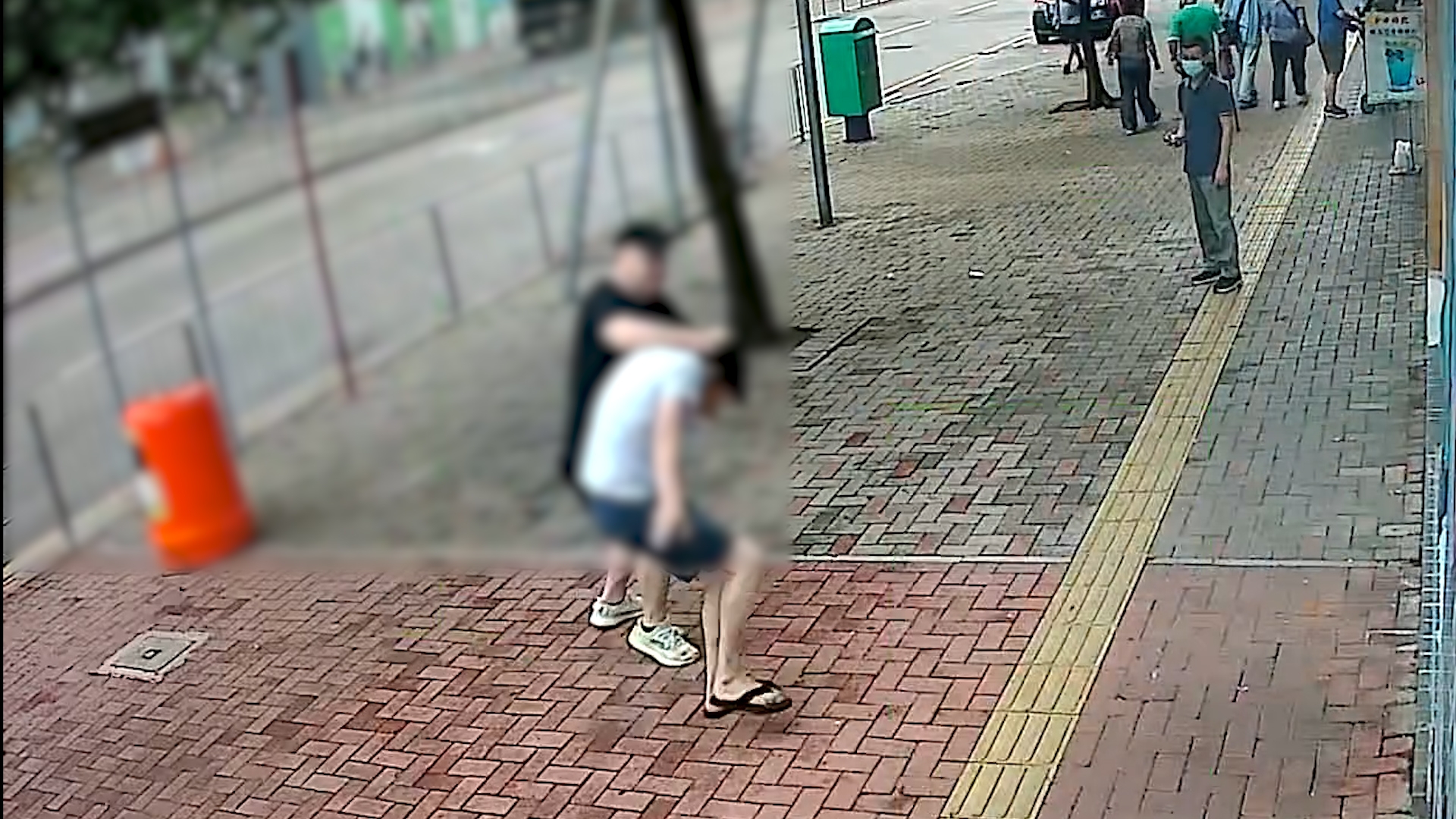 筲箕灣MMA｜商店員工慘遭客人怒打　被拎遮暴打狂毆多拳過程全拍下