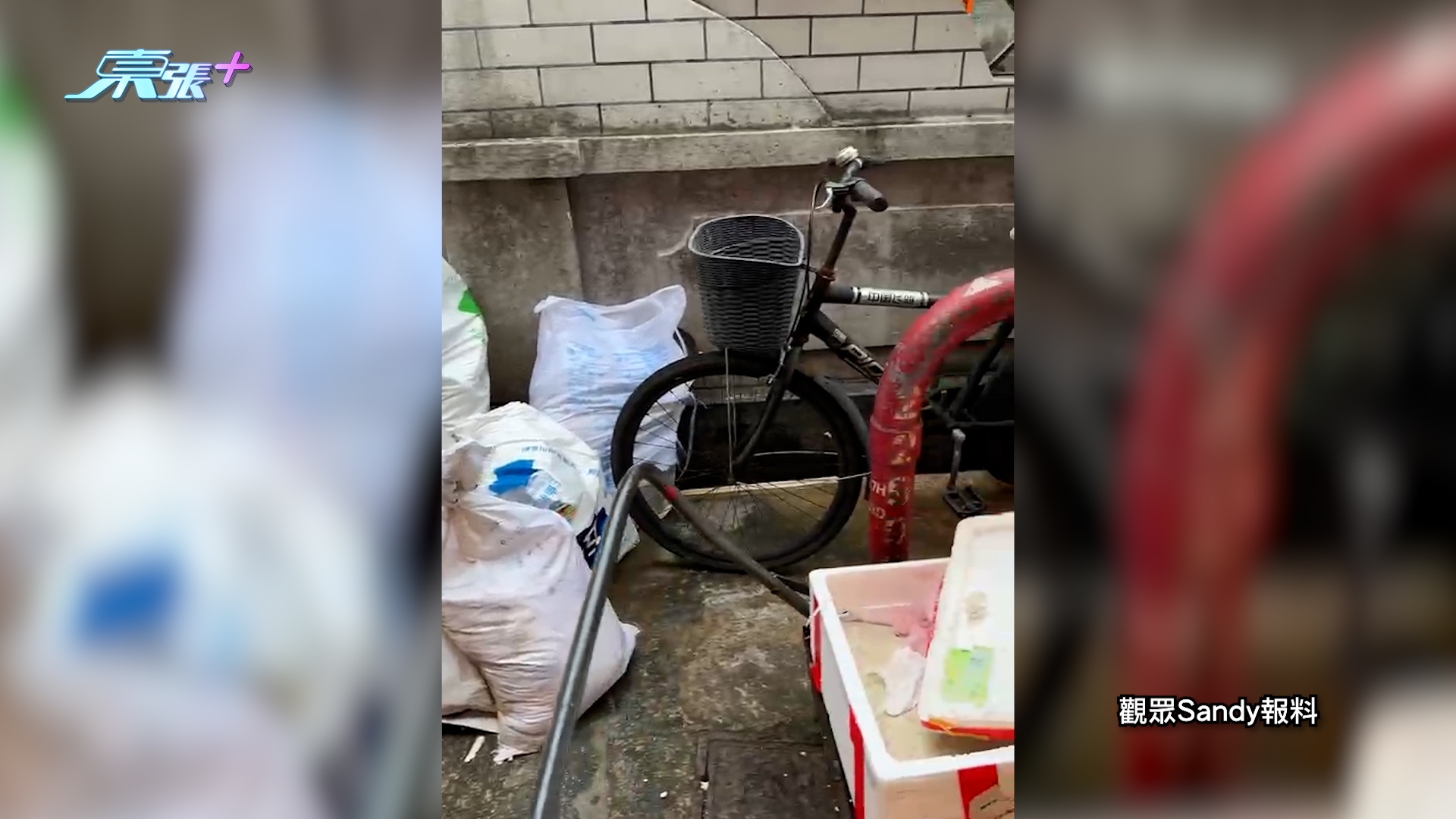 東張西望報料｜大埔文武廟變「垃圾站」？裝修廢料堆滿行人路一個月　街坊怒轟影響善信