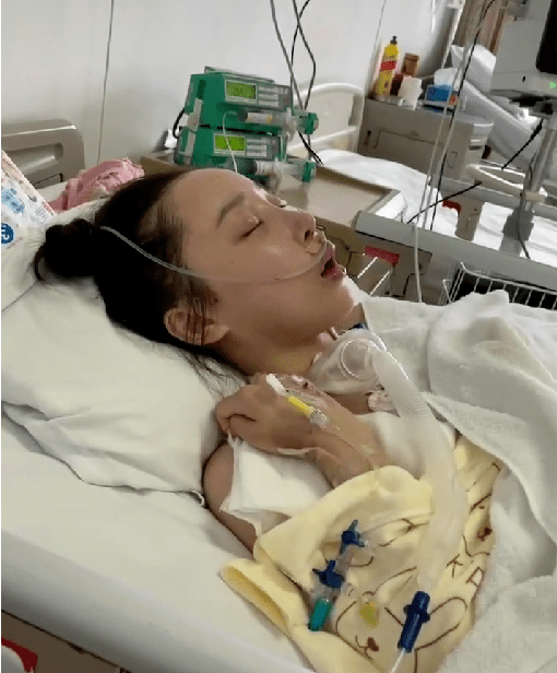 女演员肖妍倪患病成植物人，昏迷三个月苏醒，发文感谢妈妈的照顾_视频_状态_头发