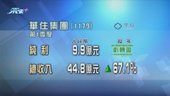 華住集團上季按年扭虧為盈