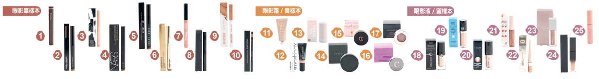 消委會眼影｜25款眼影