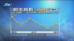 港股連跌第五日 收市失守十天線