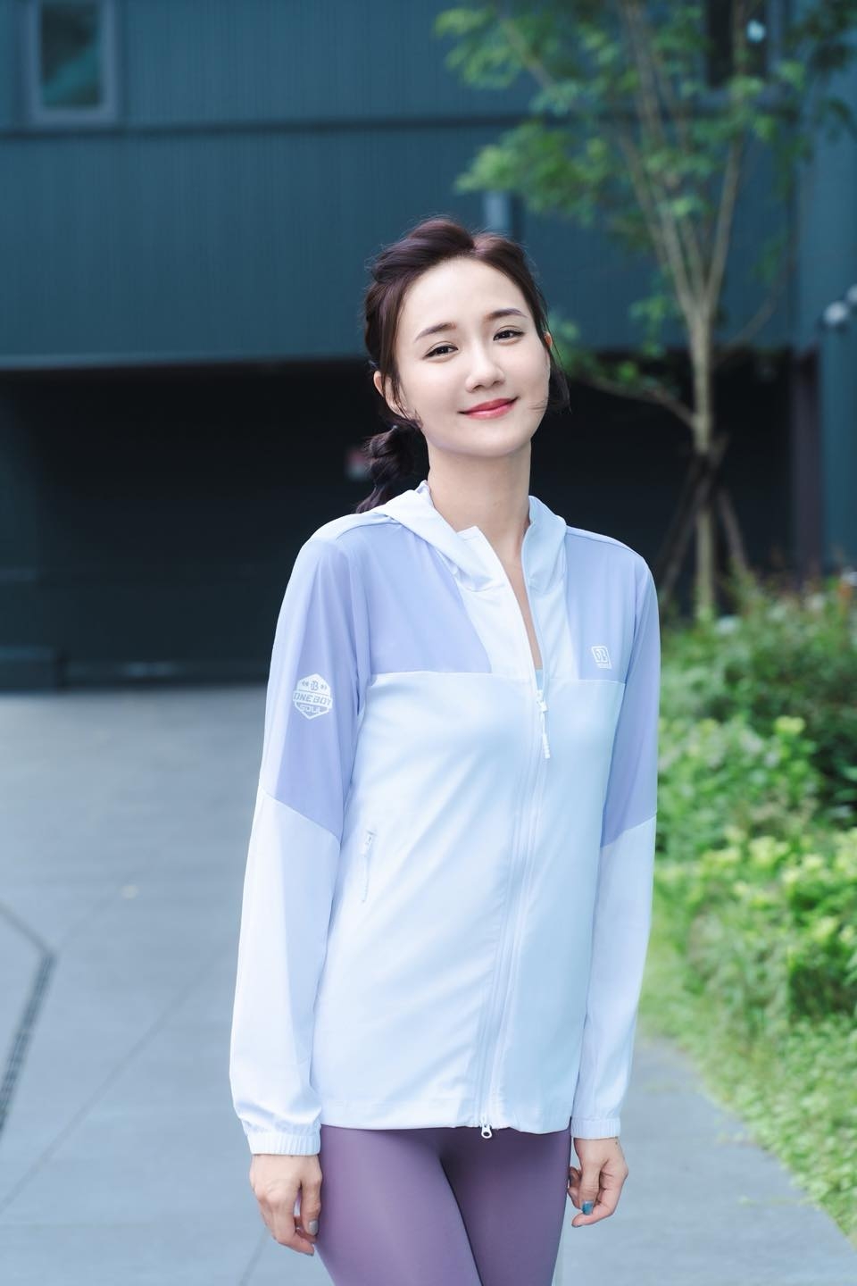 May be an image of 1 person and activewear