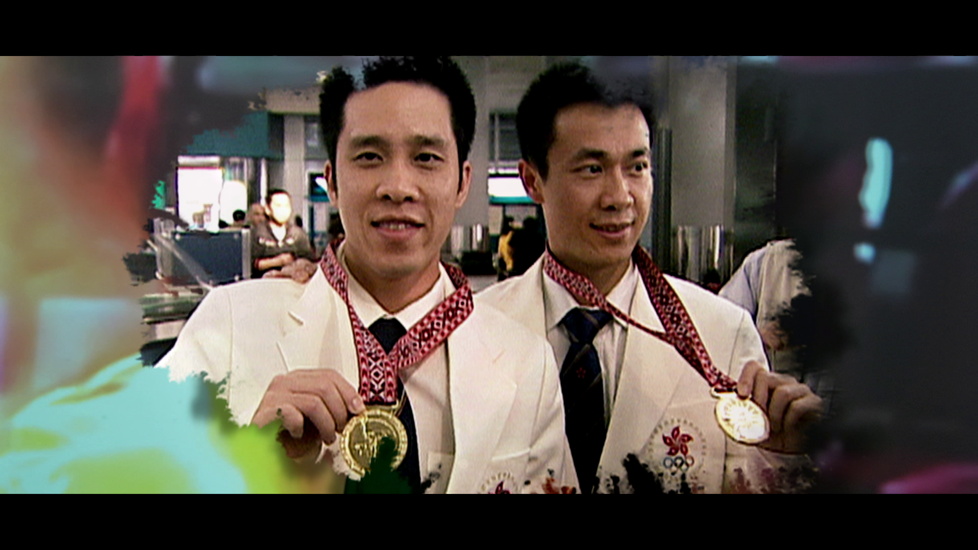 李靜及高禮澤2004年在雅典奧運會奪得銀牌後回港，獲英雄式歡迎。