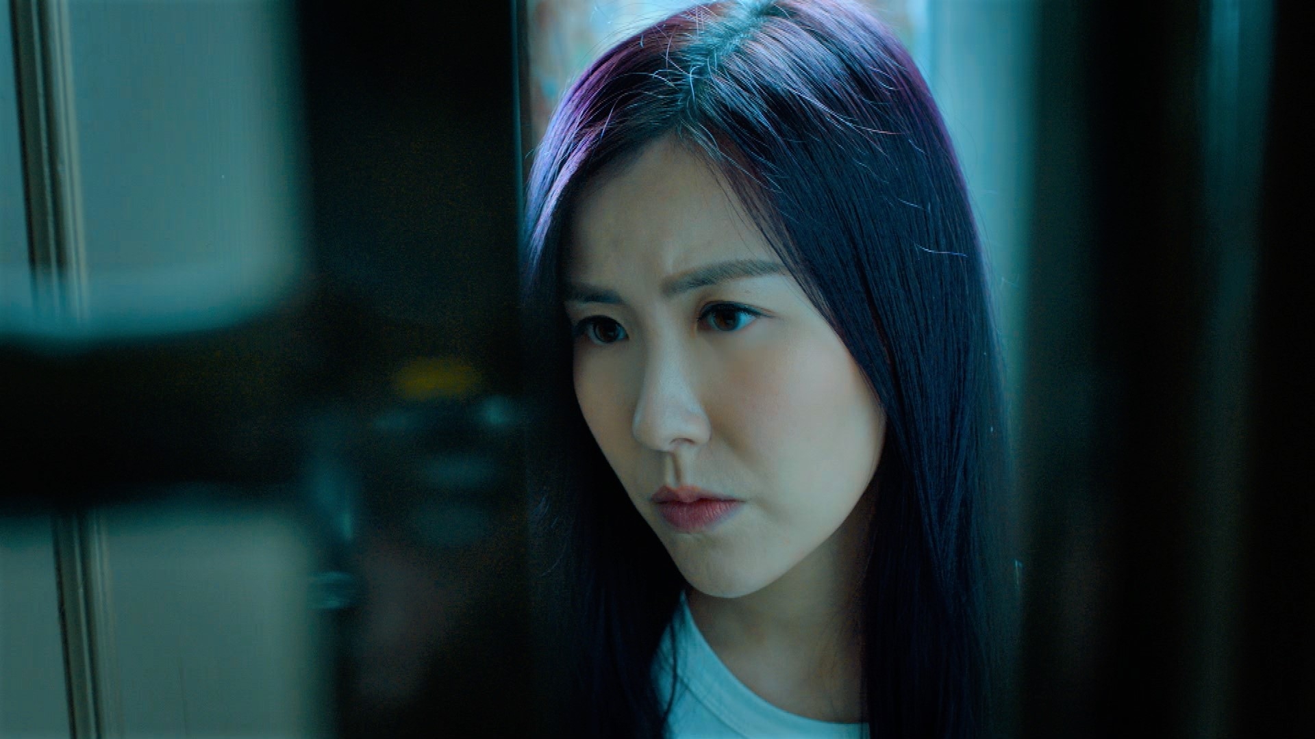 不少網民發現上周宣布懷孕一刻，淑敏的表情未有太開心。