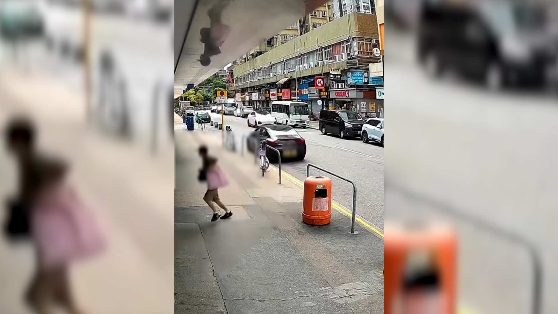 天眼直擊｜元朗Benz司機離開車廂無鎖好　賊仔尾隨「3秒開車門」偷嘢 （Threads＠saltygor）