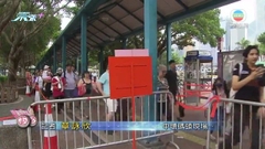 【太平清醮】[現場]中環碼頭有不少市民趕乘渡輪 往長洲觀賞飄色巡遊