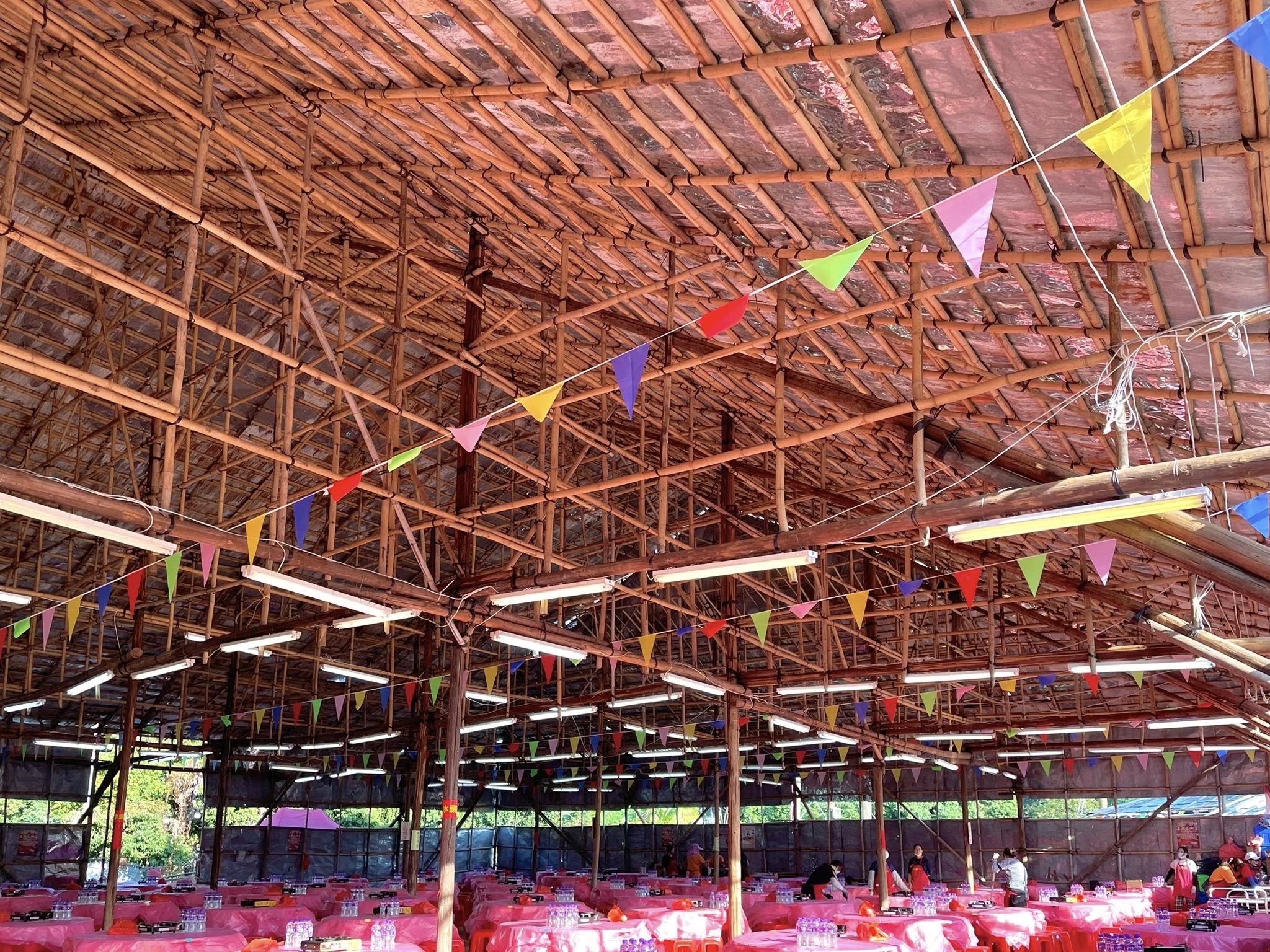 May be an image of lumberyard