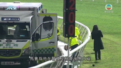 跑馬地夜馬第八場騎師田泰安墮馬無大礙 馬會宣布該場無效並安排退款