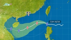 熱帶氣旋納沙逼近較預測強   天文台今晚考慮發出一號戒備信號